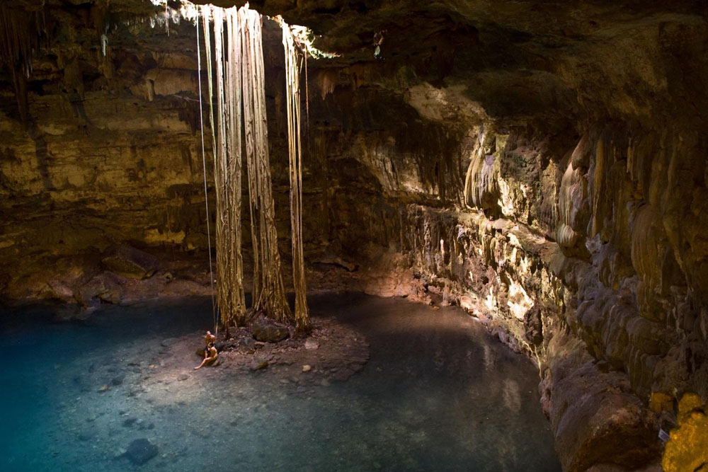 Nota sobre Los cenotes de Cuzamá en Yucatán