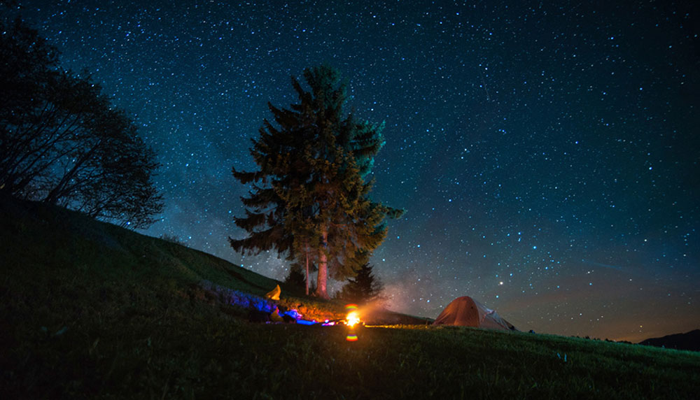 Nota sobre Para tener una experiencia realmente única, olvídate de la casa de campaña y duerme bajo las estrellas