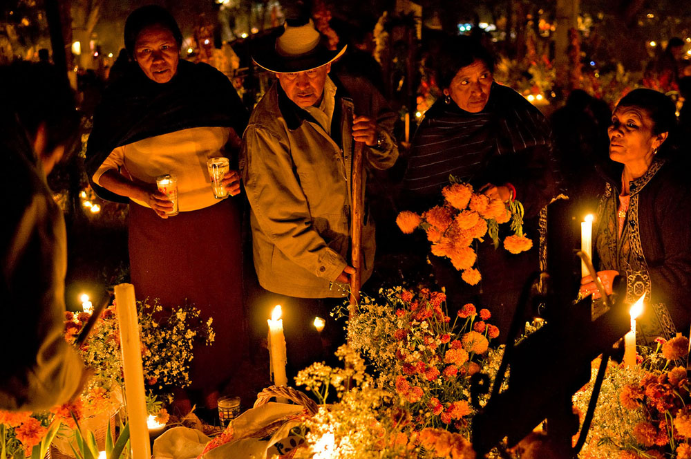 Nota sobre Día de muertos en San Andrés Mixquic