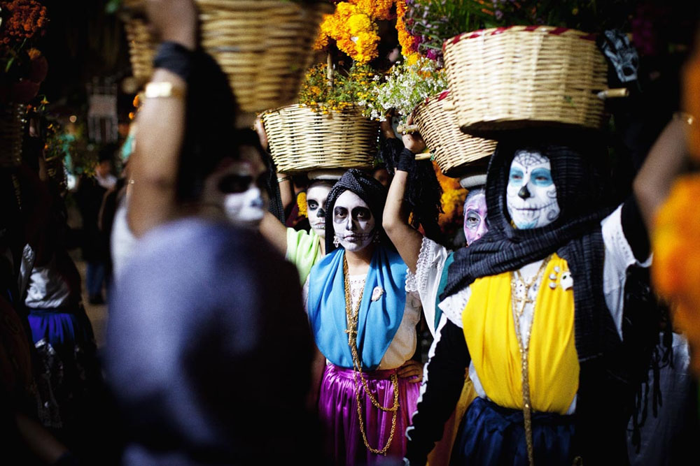 Nota sobre Día de muertos en San Andrés Mixquic