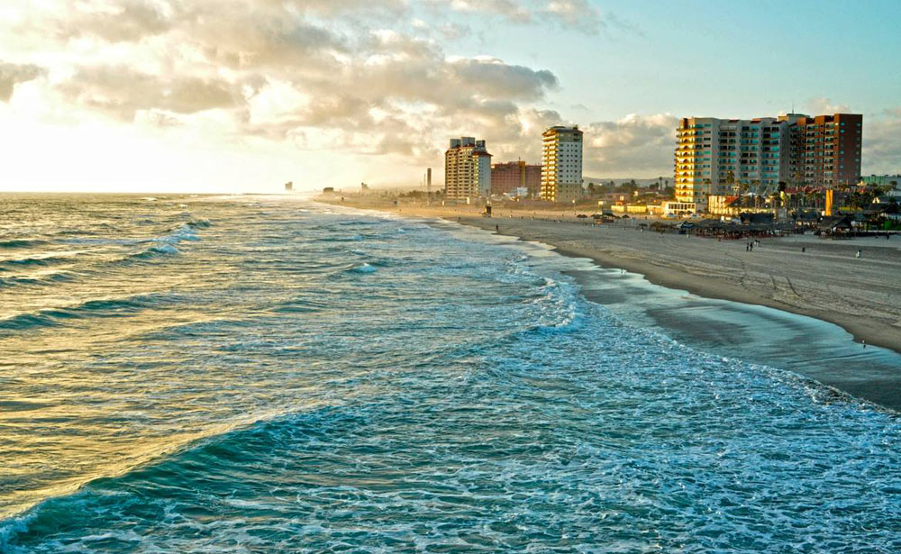 Nota sobre Las bellas playas de Rosarito Baja California