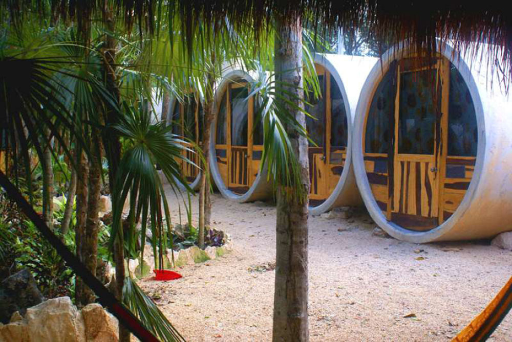 Nota sobre Conoce el formidable Hotel-Tubo de Tulum