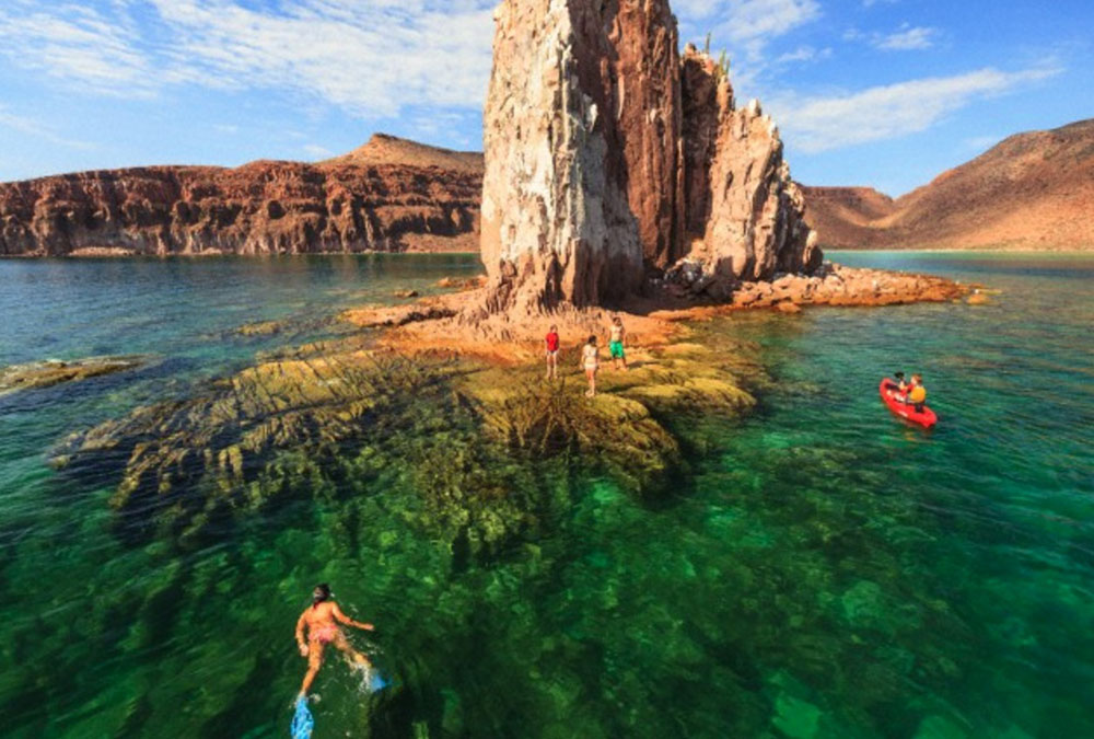 Nota sobre Isla Espíritu Santo, belleza terrenal en Baja California Sur