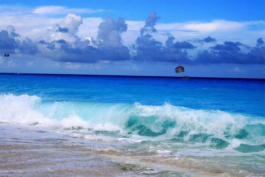 Nota sobre Olas multicolores en Playa del Carmen