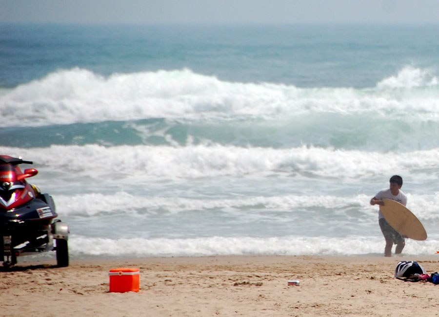 Nota sobre Surf en Playa Bagdad, Tamaulipas