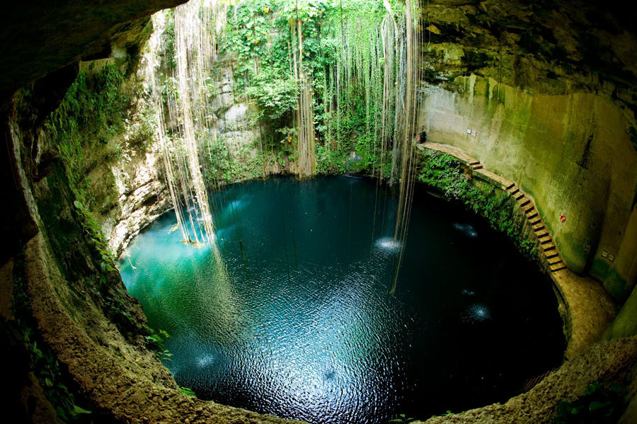 Nota sobre Cenote Ik-Kil, Yucatán