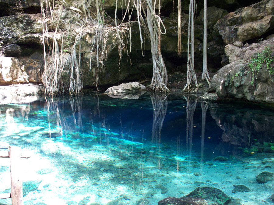 Nota sobre Cenote de Zací en Valladolid, Yucatán