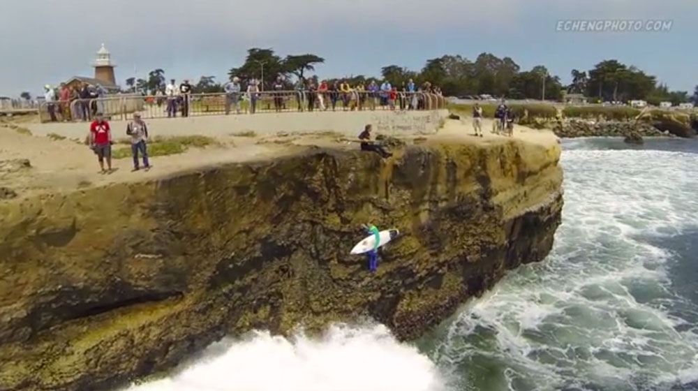 Nota sobre Así de bien luce un día de surf rodado por drones