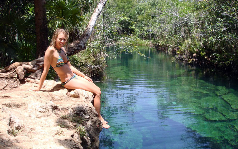 Nota sobre Cenote Calavera, Quintana Roo