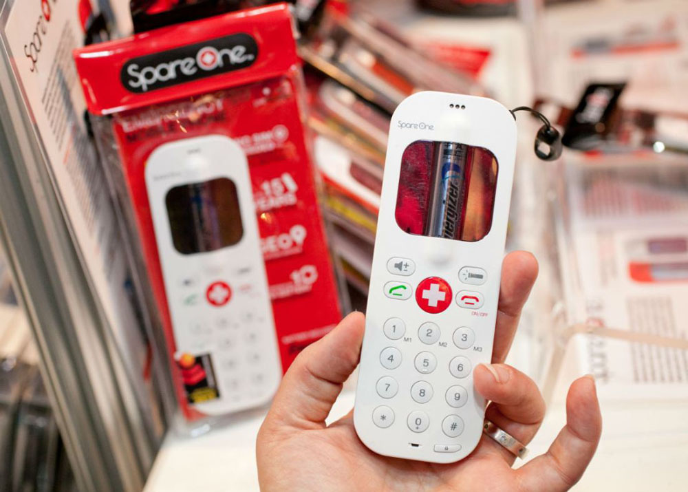 Nota sobre SpareOne Plus Emergency Phone: un teléfono para emergencias con batería que dura 15 años