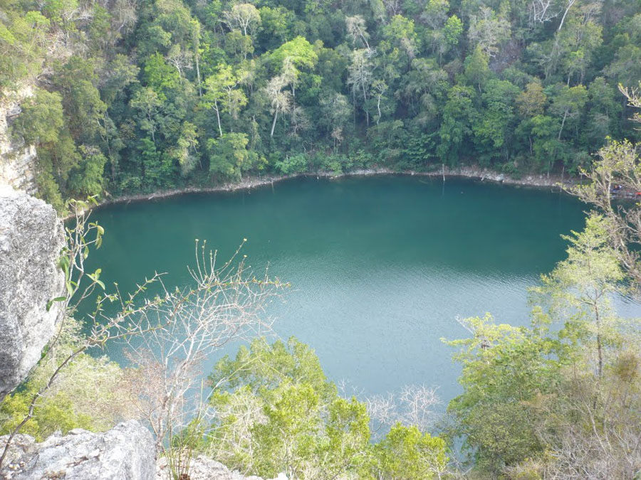 Nota sobre Cenote Azul, Campeche