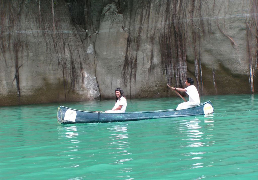 Nota sobre Laguna Miramar, Chiapas