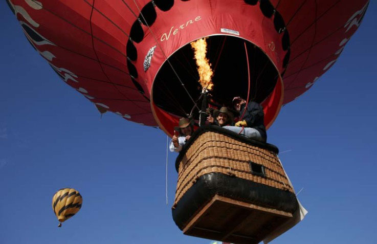 Nota sobre ¿Haz volado en globo?