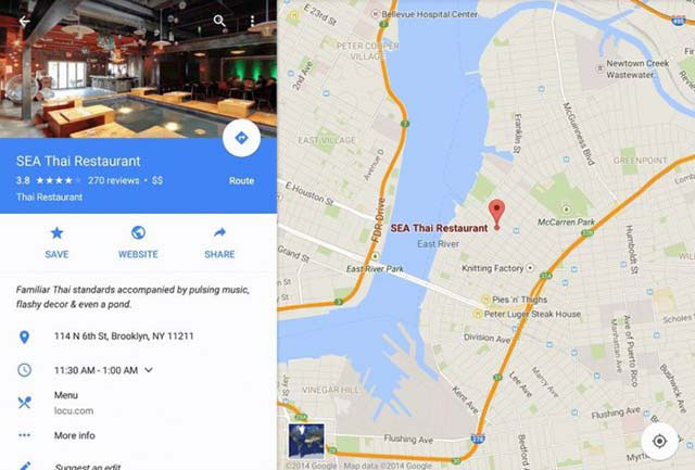 Nota sobre Viajar con Google Maps, ahora offline