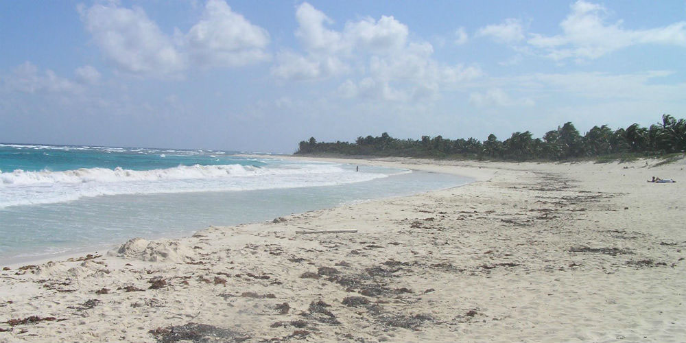 Nota sobre Playa Xcacel en Quintana Roo