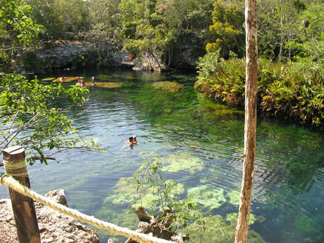 Nota sobre Cenote Ponderosa