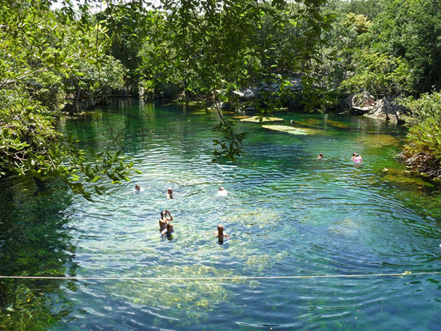 Nota sobre Cenote Ponderosa