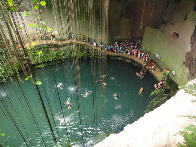 Nota sobre Cenote Taj Mahal