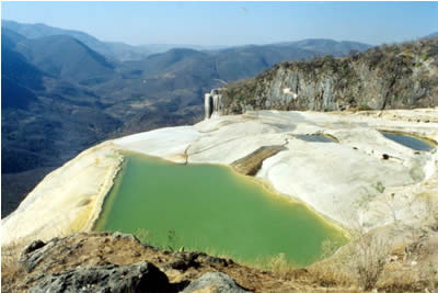 Nota sobre Hierve el Agua, Oaxaca