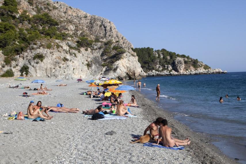 Nota sobre Playa nudista de Cantarriján, en Almuñecar