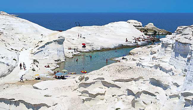 Sarakiniko Milo | Playas del mundo