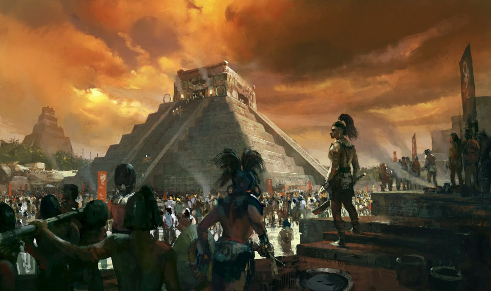 El simbolismo místico de los mayas