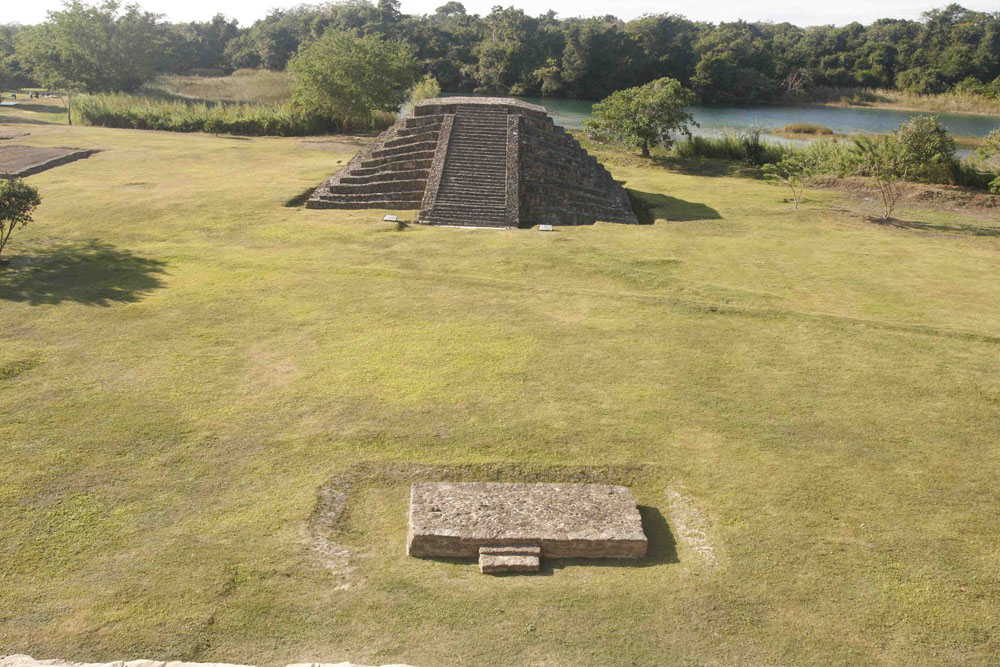 Sitio arqueológico de Lagartero en Chiapas