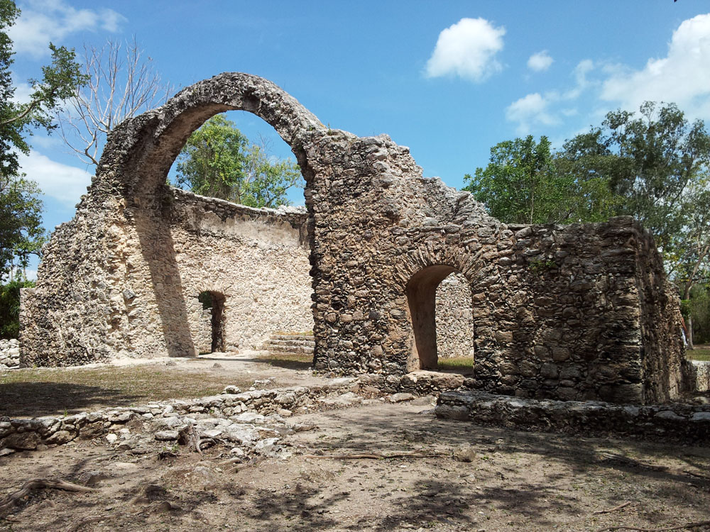 Oxtankah, sitio arqueológico en Chetumal 1 Oxtankah