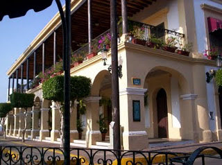 La casa de los Canobbio y sus portales