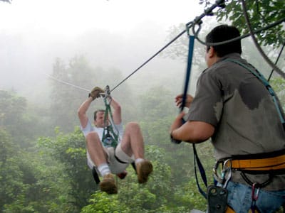 Aventura en tirolesa en Puerto Vallarta