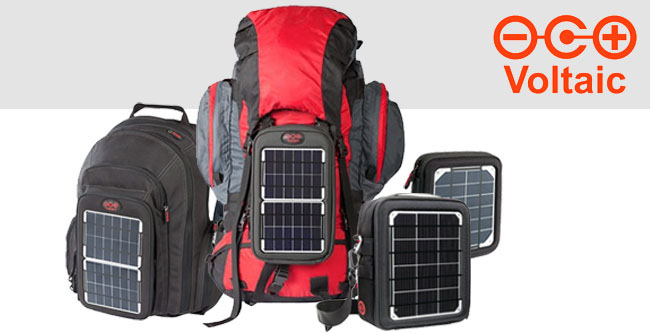 Mochilas Voltaic: carga tus gadgets donde estés