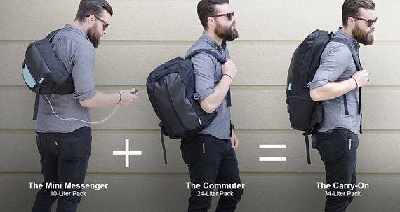 SOOT Mochila cambiante