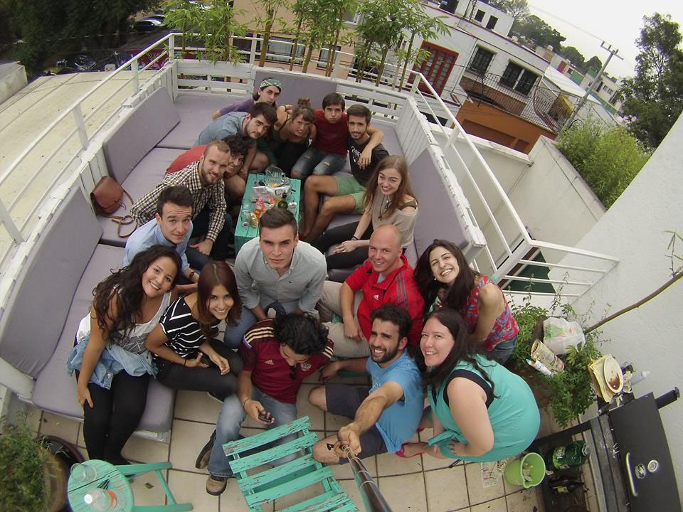 Ruta alivianada en Coyoacán