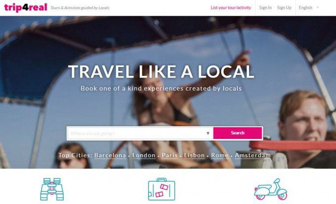 Tours personalizados por el mundo con Trip4real