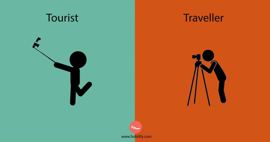 10 Diferencias Entre Turistas y Viajeros 1 10 Diferencias Entre Turistas y Viajeros