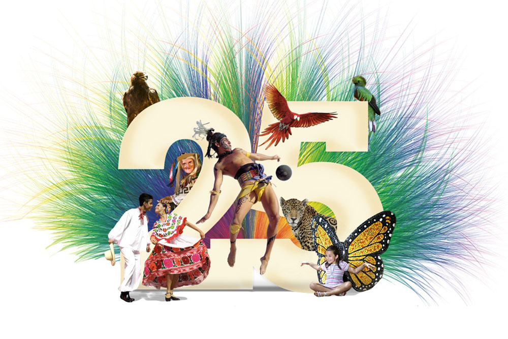 Cumple Xcaret 25 aniversario