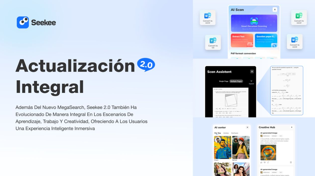 Seekee 2.0: potencia MegaSearch para una nueva era de búsqueda y creación
