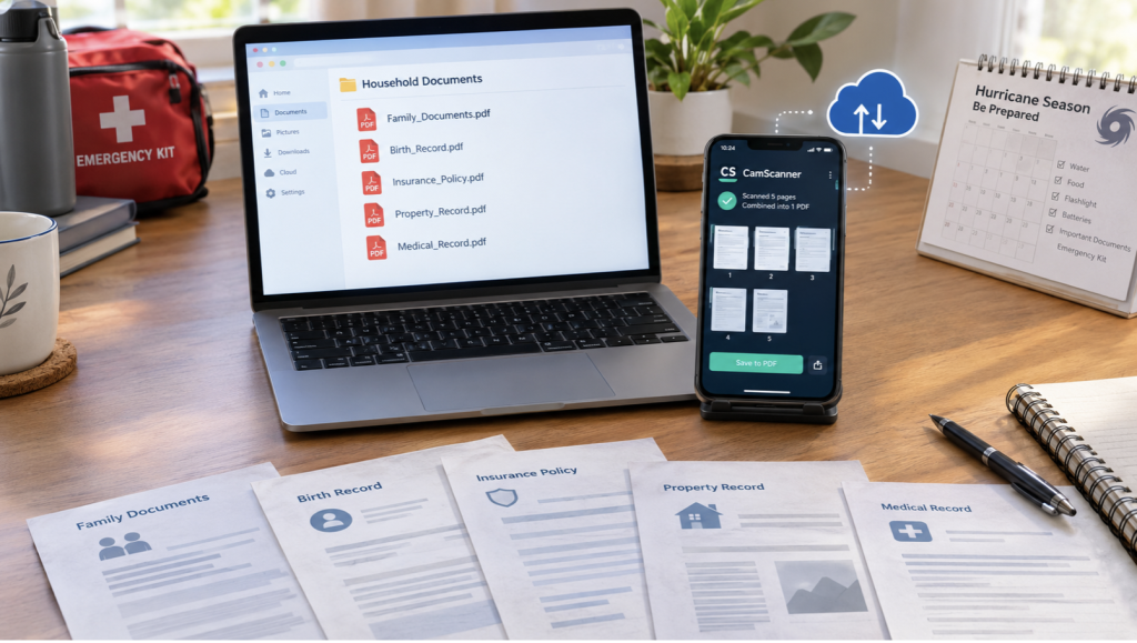 Hurricane Season 2026: Keep Your INE and Important Documents Safe with PDF Backups